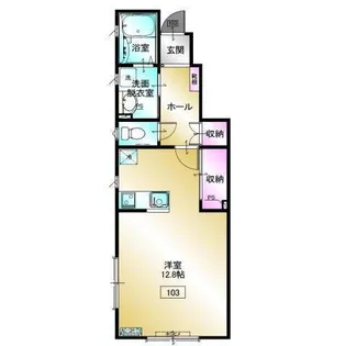 Comodo da Vivere【1階】の間取り