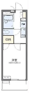 レオパレスルナボアール【3階】の間取り