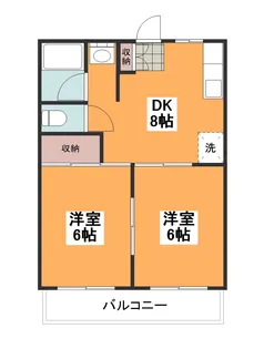 ハイネス桜井【3階】の間取り