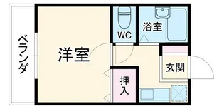 セジュール・ヒロ【1階】の間取り