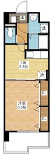 グランツ池田【5階】の間取り