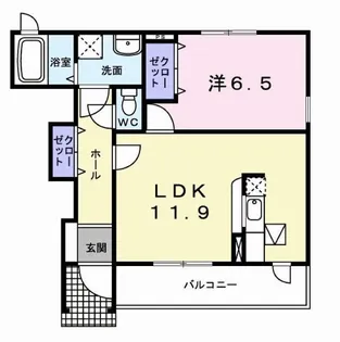 兵庫県西脇市和田町【アパート】の間取り