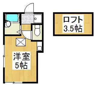 モンステラ戸塚【1階】の間取り