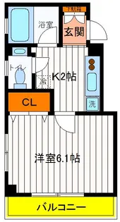 東京都立川市羽衣町3【マンション】の間取り