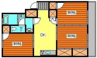 サンライズ高陽【3階】の間取り