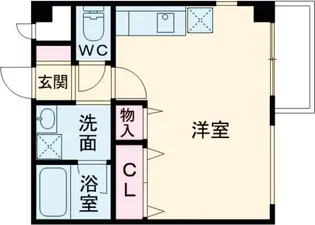 プリオル・エム II【2階】の間取り