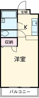 コーポ智【1階】の間取り