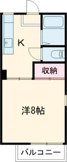 シティパル・K【1階】の間取り