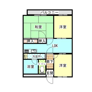 アルファコートI【1階】の間取り