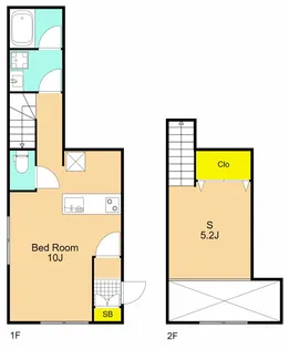 東京都品川区大井3【一戸建】の間取り
