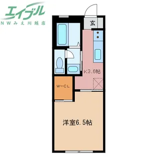 シュペリュール【1階】の間取り