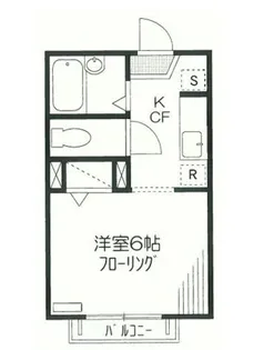 パルコート・S【2階】の間取り
