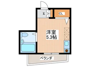 ウィングコ-ト奥戸【3階】の間取り