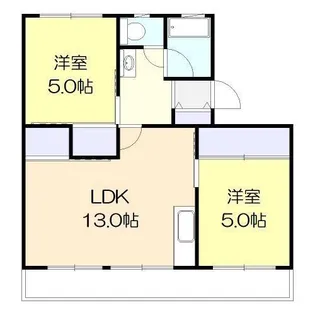 宮本アパート【4階】の間取り