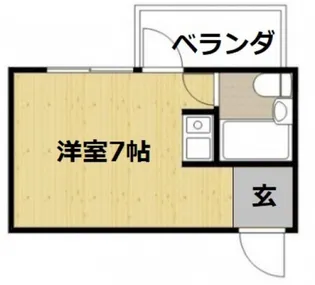 第一観音町ビル【6階】の間取り