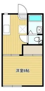 ハイツ第2天平【1階】の間取り