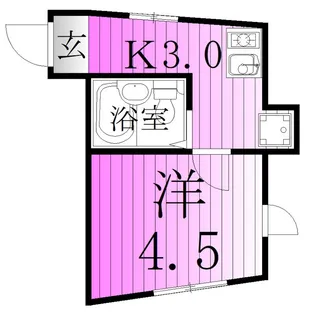 メゾン・ド・ルラーシュ【3階】の間取り