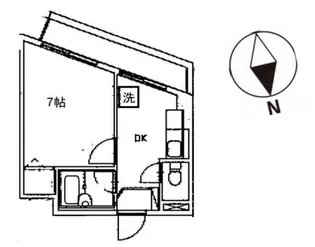 River Stone【3階】の間取り