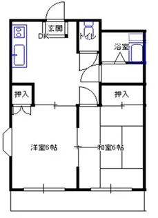 エルムハイツ【2階】の間取り