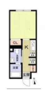 レジス大山【2階】の間取り