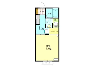 アークパル【1階】の間取り