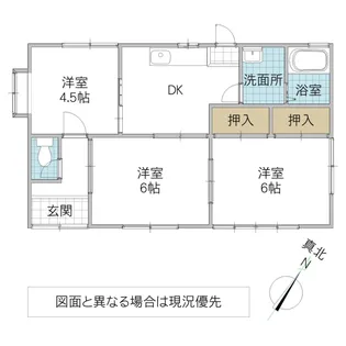 茨城県つくば市小野川【一戸建】の間取り