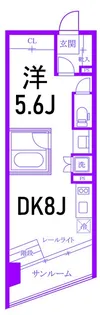 開洋館【4階】の間取り