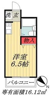 千葉県浦安市北栄1【マンション】の間取り