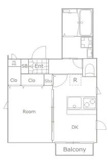 CS GARDEN 池袋【2階】の間取り