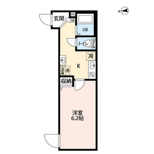 エクセラン松戸II【4階】の間取り