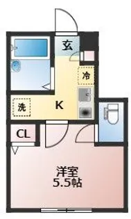 バーミープレイス上板橋【1階】の間取り