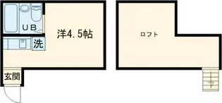 インベスト雪谷大塚【1階】の間取り