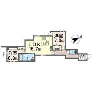 【新築】エスポアコリーヌ【SHM】【1階】の間取り