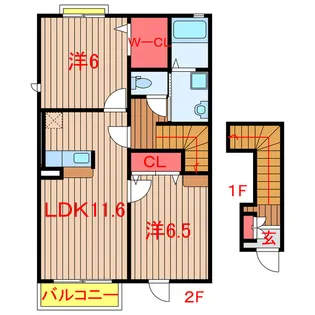 千葉県船橋市田喜野井2【マンション】の間取り