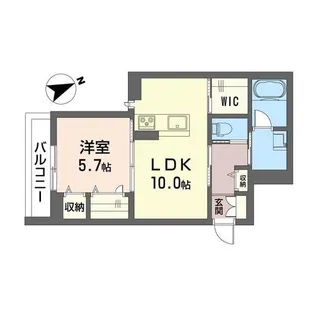 埼玉県さいたま市中央区本町西1【マンション】の間取り