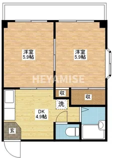 BEN匠6番館【4階】の間取り
