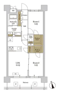 RJRプレシア川口【4階】の間取り
