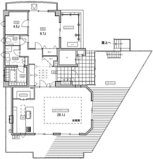 KAYAH KAMINOGE【5階】の間取り