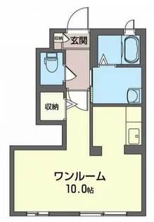 インターノースB【2階】の間取り