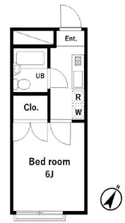 ニューコーポアゼリア【1階】の間取り