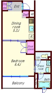 シルク ガーデニア【3階】の間取り