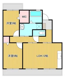 belle foret A【3階】の間取り