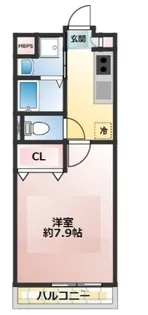 ブルーリッジ【2階】の間取り