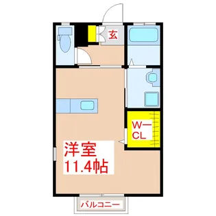 グランドステージ木田 C棟【1階】の間取り