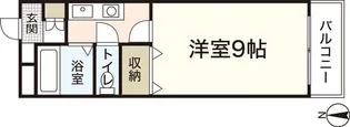 ウィンディア宮内【2階】の間取り