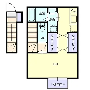 ship七日町【2階】の間取り
