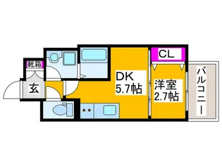 テラ堺市駅【1階】の間取り