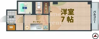 東京都杉並区成田東5【マンション】の間取り