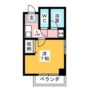 グランシエル【5階】の間取り