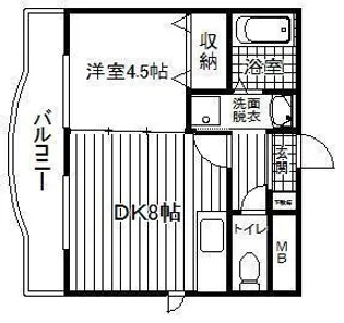 ステージT4【4階】の間取り
